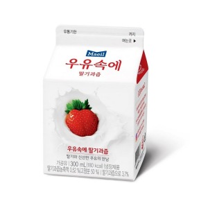 매일 우유속에 딸기 과즙 300ML