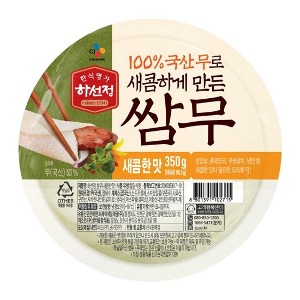 하선정 쌈무 새콤한 맛 350g